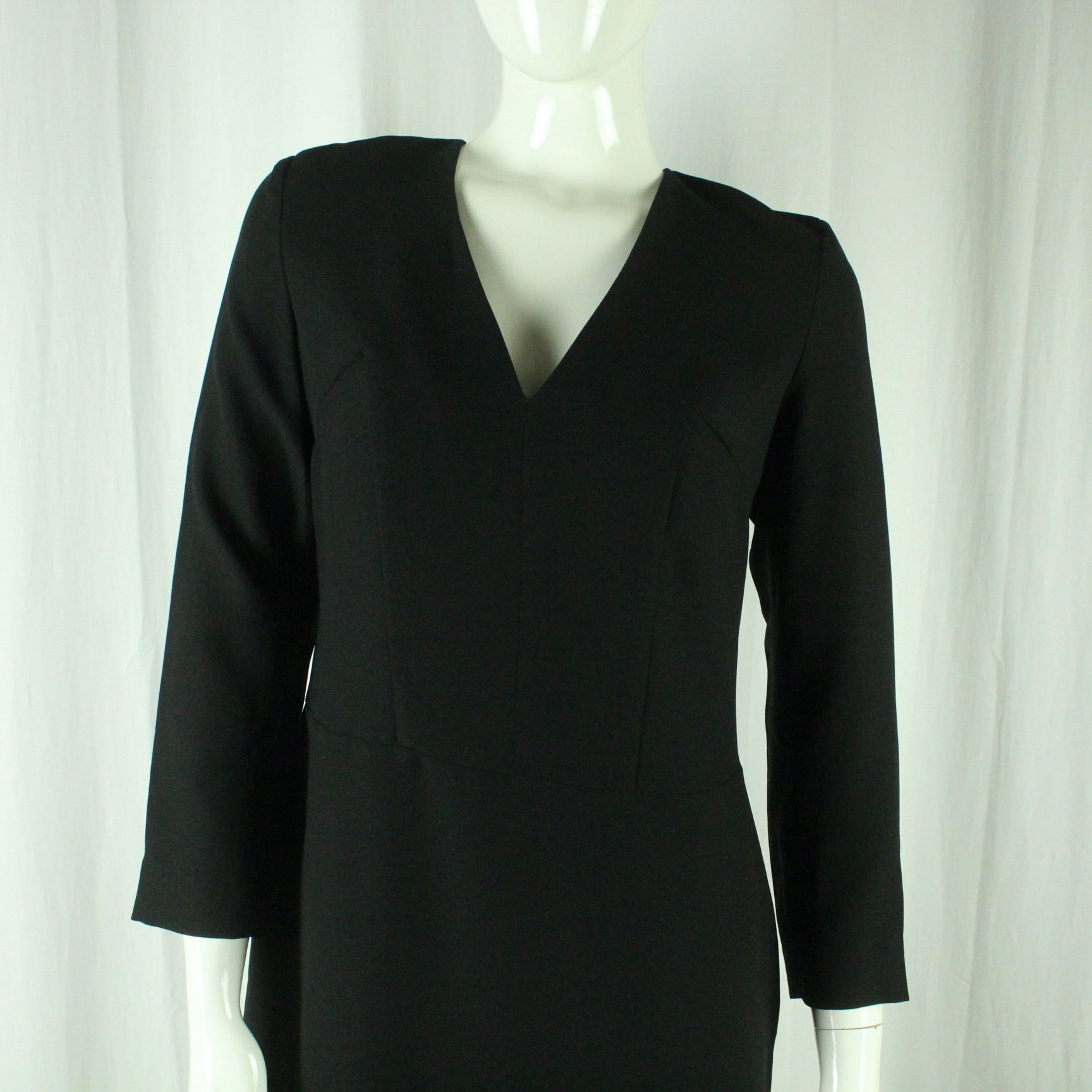 Second Hand & OTHER STORIES Kleid Gr. 38 schwarz Langarmkleid (*)