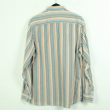 Laden Sie das Bild in den Galerie-Viewer, Second Hand TOMMY HILFIGER Hemd Gr. M weiß bunt gestreift langarm (*)