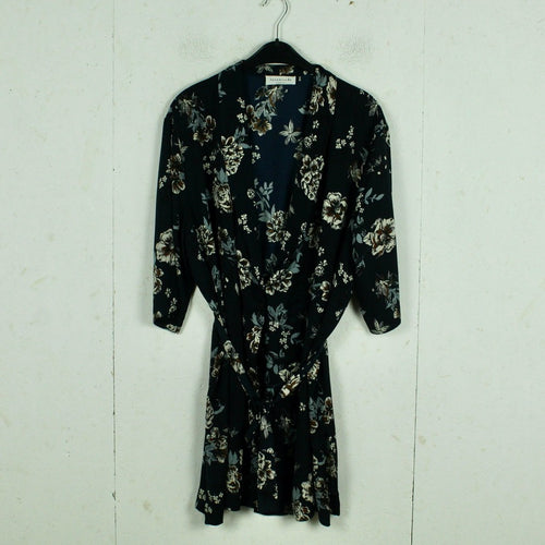 Second Hand ROSEMUNDE Kimono Gr. OS blau mehrfarbig geblümt (*)
