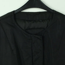 Laden Sie das Bild in den Galerie-Viewer, Second Hand RENE LEZARD Parka Gr. 44 schwarz uni Mantel (*)