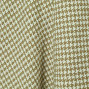 Second Hand MONKI Rock Gr. 36 weiß beige Hahnentritt Minirock (*)