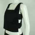 Second Hand BA&SH Tops Gr. 1 schwarz uni Cut Outs (*)