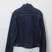 Laden Sie das Bild in den Galerie-Viewer, Second Hand Jeansjacke Gr. L blau Jacke (*)