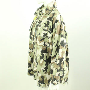 Second Hand WIYA Jeanshemd Gr. L mehrfarbig Camouflage Hemd (*)