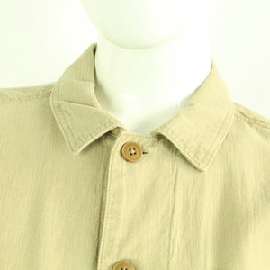 Second Hand ZARA Hemd Gr. M hellbraun uni oversized (*)
