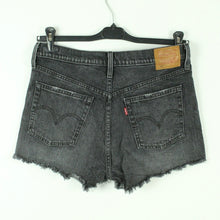Laden Sie das Bild in den Galerie-Viewer, Second Hand LEVI&#39;S PREMIUM Jeansshorts Gr. 29 grau Mod. 501 Denim Shorts (*)
