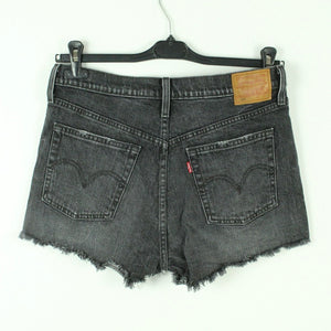 Second Hand LEVI'S PREMIUM Jeansshorts Gr. 29 grau Mod. 501 Denim Shorts (*)