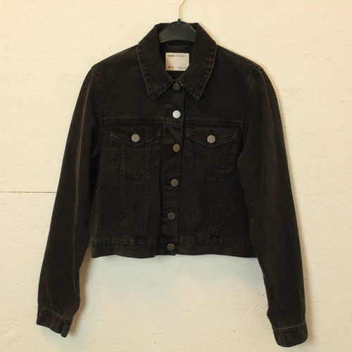 Second Hand ASOS Jeansjacke Gr. 38 grau (*)