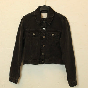 Second Hand ASOS Jeansjacke Gr. 38 grau (*)
