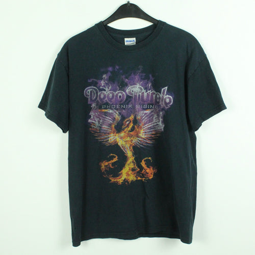 Vintage DEEP PURPLE with NEUE PHILHARMONIE FRANKFURT T-Shirt / Bandshirt Gr. M schwarz mit Print Tour 2011(*)