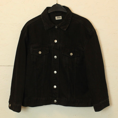 Second Hand WEEKDAY Jeansjacke Gr. S schwarz (*)