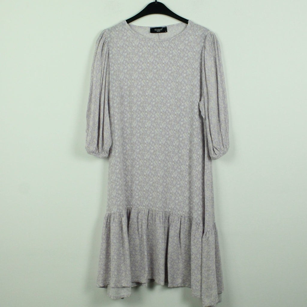 Second Hand SISTERS POINT Kleid Gr. M flieder weiß geblümt (*)