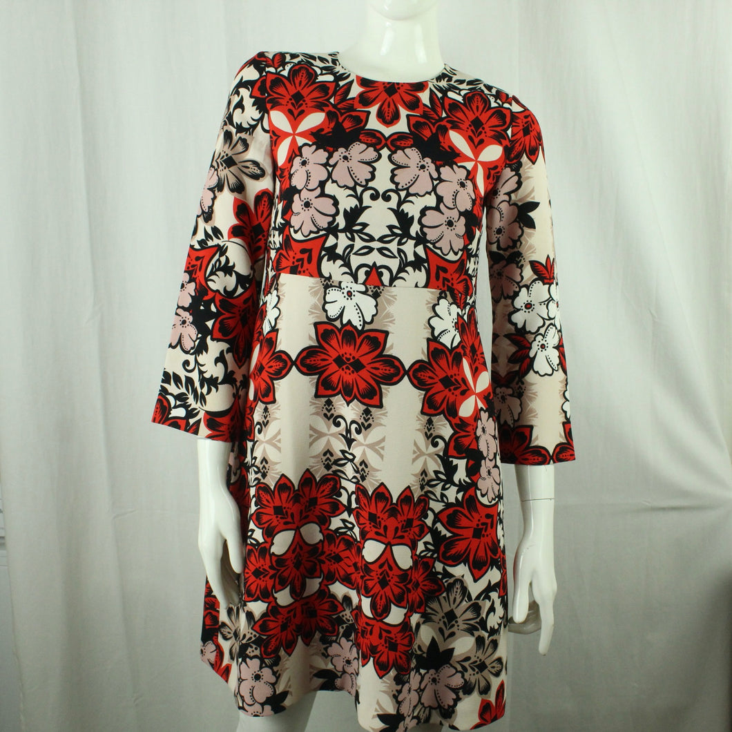 Second Hand HALLHUBER Kleid Gr. 36 bunt geblümt (*)