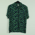 Second Hand BAUM UND PFERDGARTEN Bluse Gr. 40 schwarz geblümt (*)