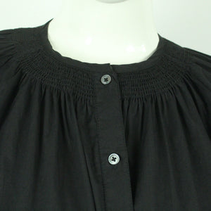 Second Hand SEY STUDIO Bluse Gr. 38 schwarz uni (*)