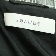 Laden Sie das Bild in den Galerie-Viewer, Second Hand I BLUES Blazer Gr. S grau rosa kariert Longblazer (*)