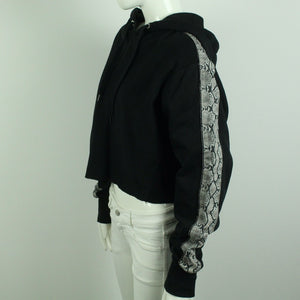 Second Hand REPLAY Hoodie Gr. M schwarz mit Applikation (*)