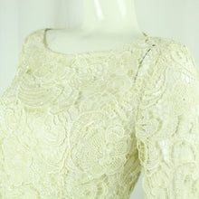 Laden Sie das Bild in den Galerie-Viewer, Second Hand MINX Bluse Gr. 36 creme Mod. Gloria Spitzenbluse Bluse NEU (*)