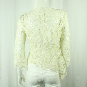 Second Hand MINX Bluse Gr. 36 creme Mod. Gloria Spitzenbluse Bluse NEU (*)