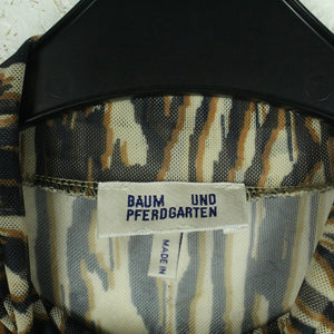 Second Hand BAUM UND PFERDGARTEN Longsleeve Gr. L mehrfarbig gemustert Shirt Langarmshirt (*)