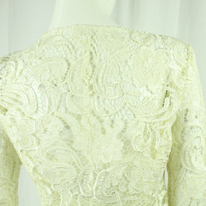 Second Hand MINX Bluse Gr. 36 creme Mod. Gloria Spitzenbluse Bluse NEU (*)