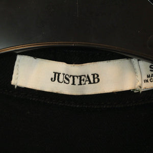 Second Hand JUST FAB Jeansjacke Gr. S schwarz (*)