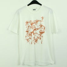 Laden Sie das Bild in den Galerie-Viewer, Vintage NARUTO SHIPPUDEN T-Shirt Gr. M weiß mit Print (*)
