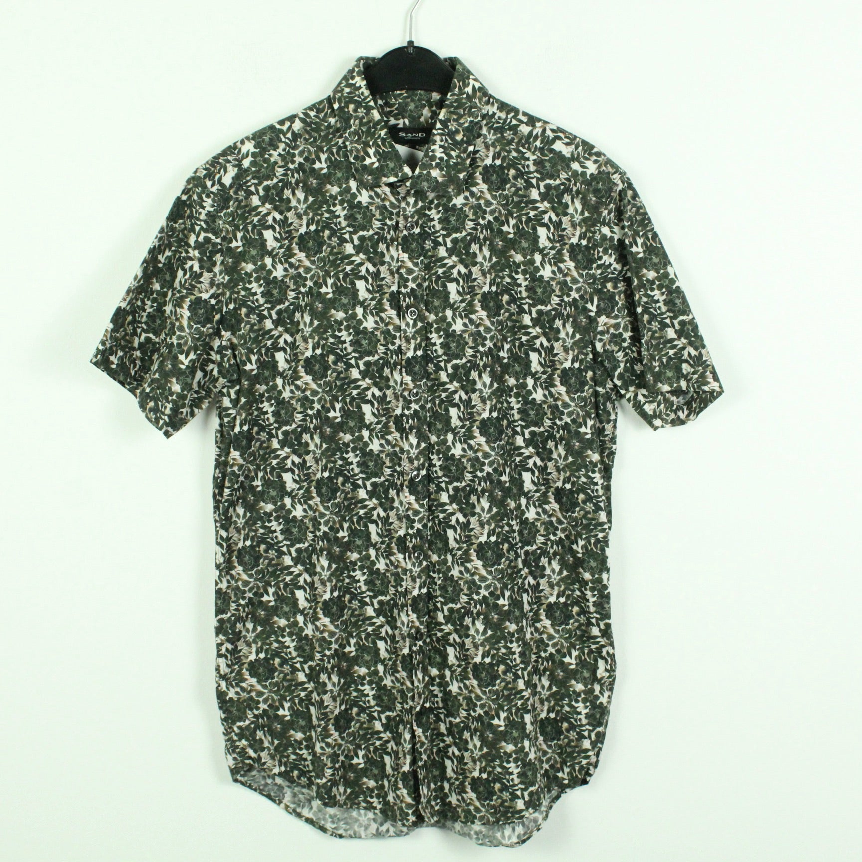 Second Hand SAND COPENHAGEN Hemd Gr. L gemustert kurzarm (*)