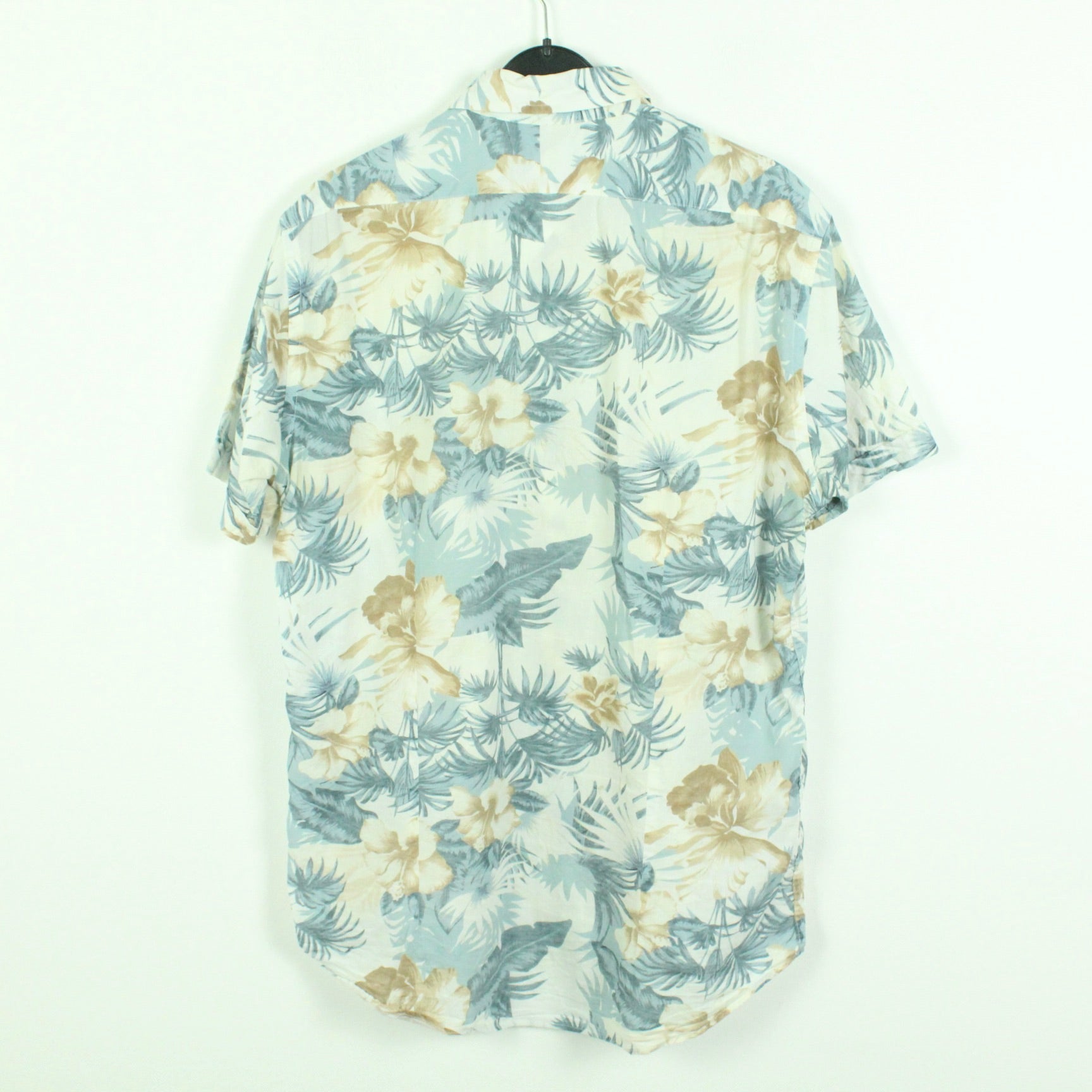 Second Hand SAND COPENHAGEN Hemd Gr. L gemustert Hawaii Look kurzarm (*)