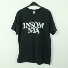Laden Sie das Bild in den Galerie-Viewer, Vintage ALI AS T-Shirt / Bandshirt Gr. L schwarz mit Print INSOMNIA (*)