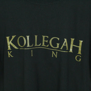Vintage KOLLEGAH T-Shirt / Bandshirt Gr. L schwarz mit Print KING (*)