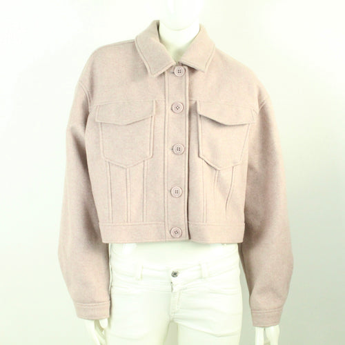Second Hand NA-KD Jacke Gr. 42 altrosa uni Übergangsjacke (*)