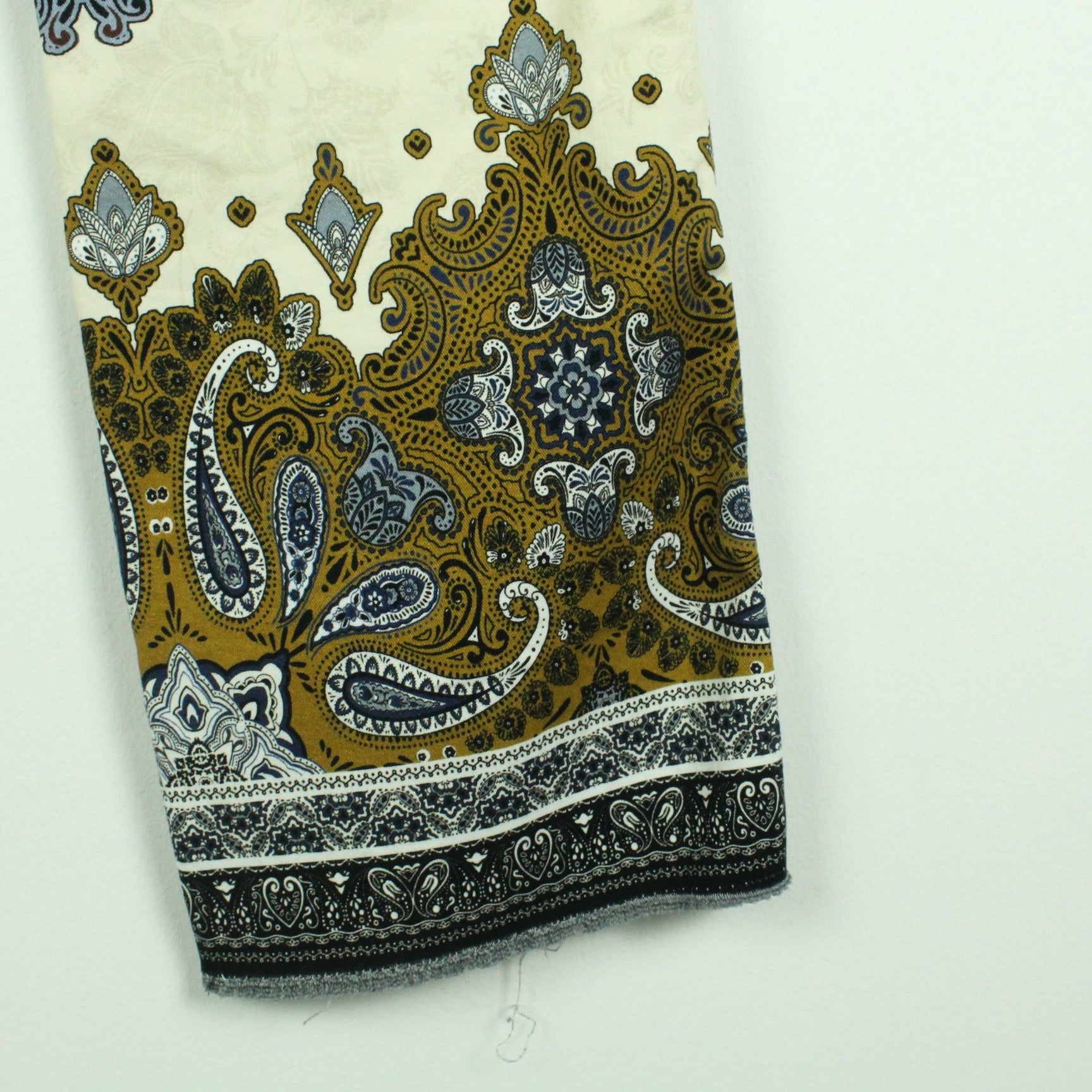 Second Hand LIU JO Hose Gr. 28 creme mehrfarbig gemustert (*)