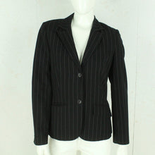 Laden Sie das Bild in den Galerie-Viewer, Second Hand INWEAR Blazer Gr. 38 schwarz weiß gestreift Jacke (*)