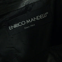 Laden Sie das Bild in den Galerie-Viewer, Second Hand ENRICO MANDELLI Lederrock Gr. dt. 38 | ital. 42 schwarz (*)