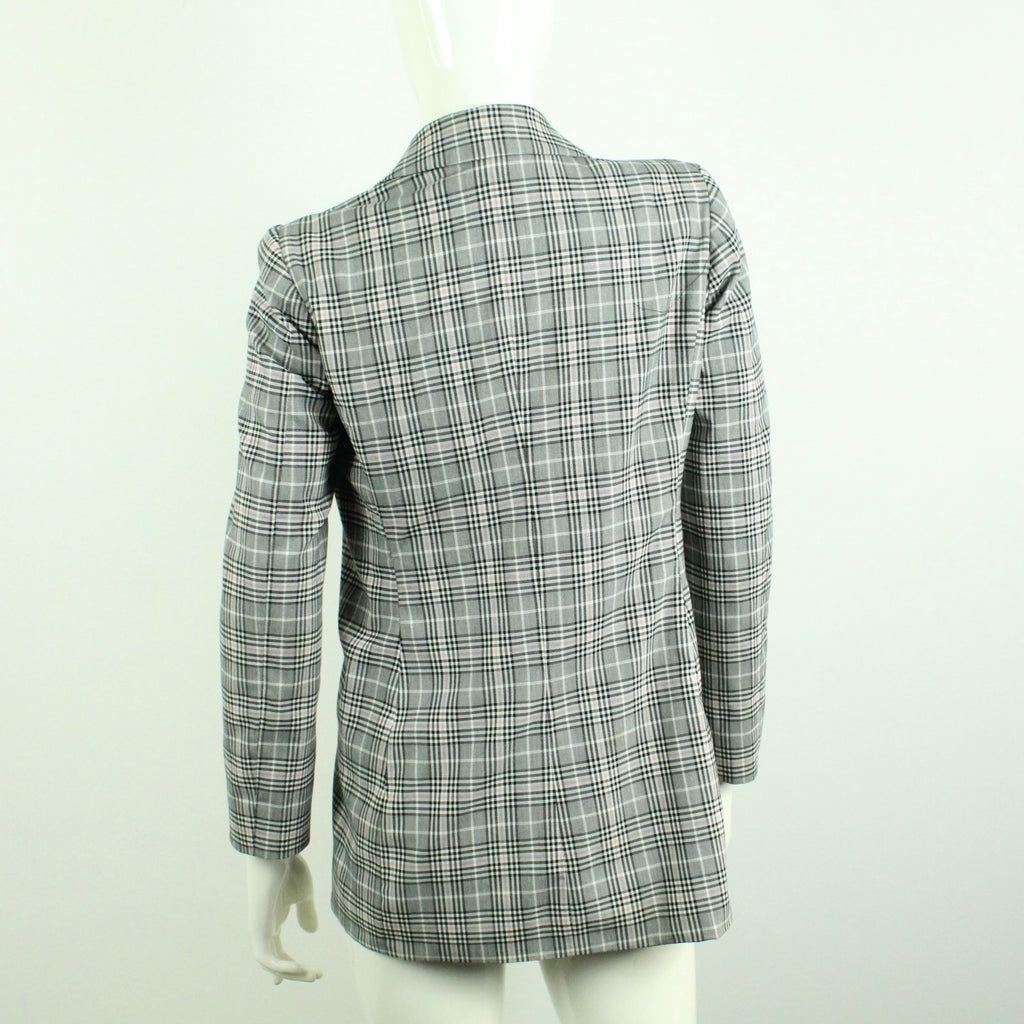 Second Hand I BLUES Blazer Gr. S grau rosa kariert (*)