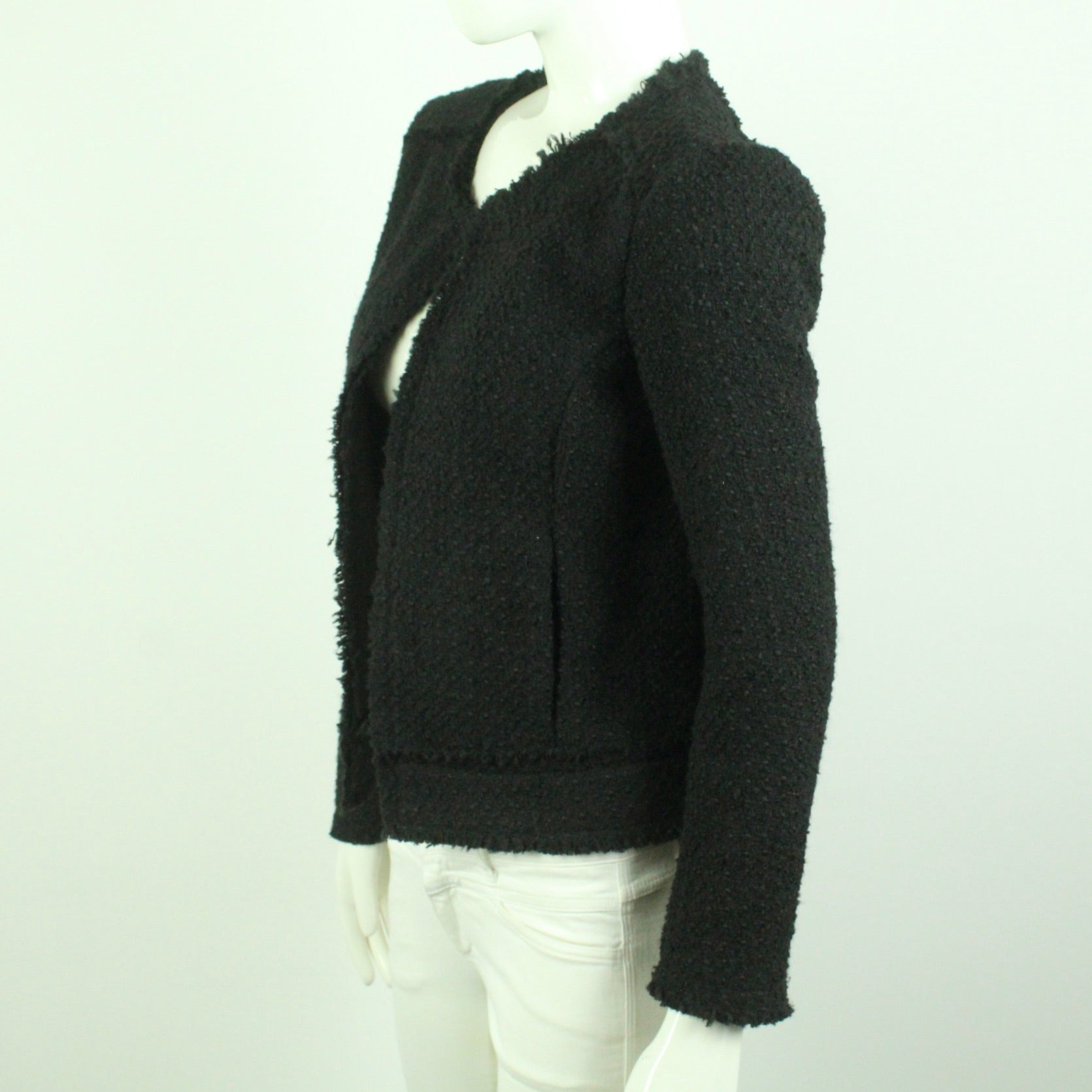Second Hand NEO NOIR Jacke Gr. M schwarz uni Modell Vigga Boucle Jacket (*)