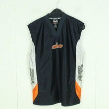 Laden Sie das Bild in den Galerie-Viewer, Vintage Tank Top AND 1 Gr. L dunkelblau mit Print &quot;and one&quot;