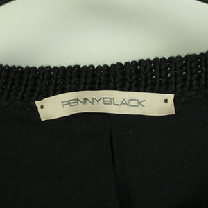 Second Hand PENNYBLACK Cardigan Gr. S schwarz weiß Strick (*)