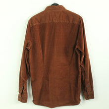 Laden Sie das Bild in den Galerie-Viewer, Second Hand TOMMY HILFIGER Cordhemd Gr. L braun Cord SLIM FIT langarm (*)