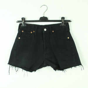 Second Hand LEVI'S Jeansshorts W29 schwarz Mod. 501 Denim Shorts (*)