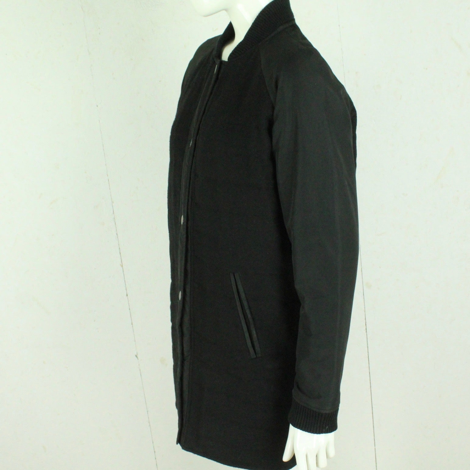Second Hand ENVII Parka mit Wolle Gr. M schwarz Mod. Baxter Bomber gesteppt (*)