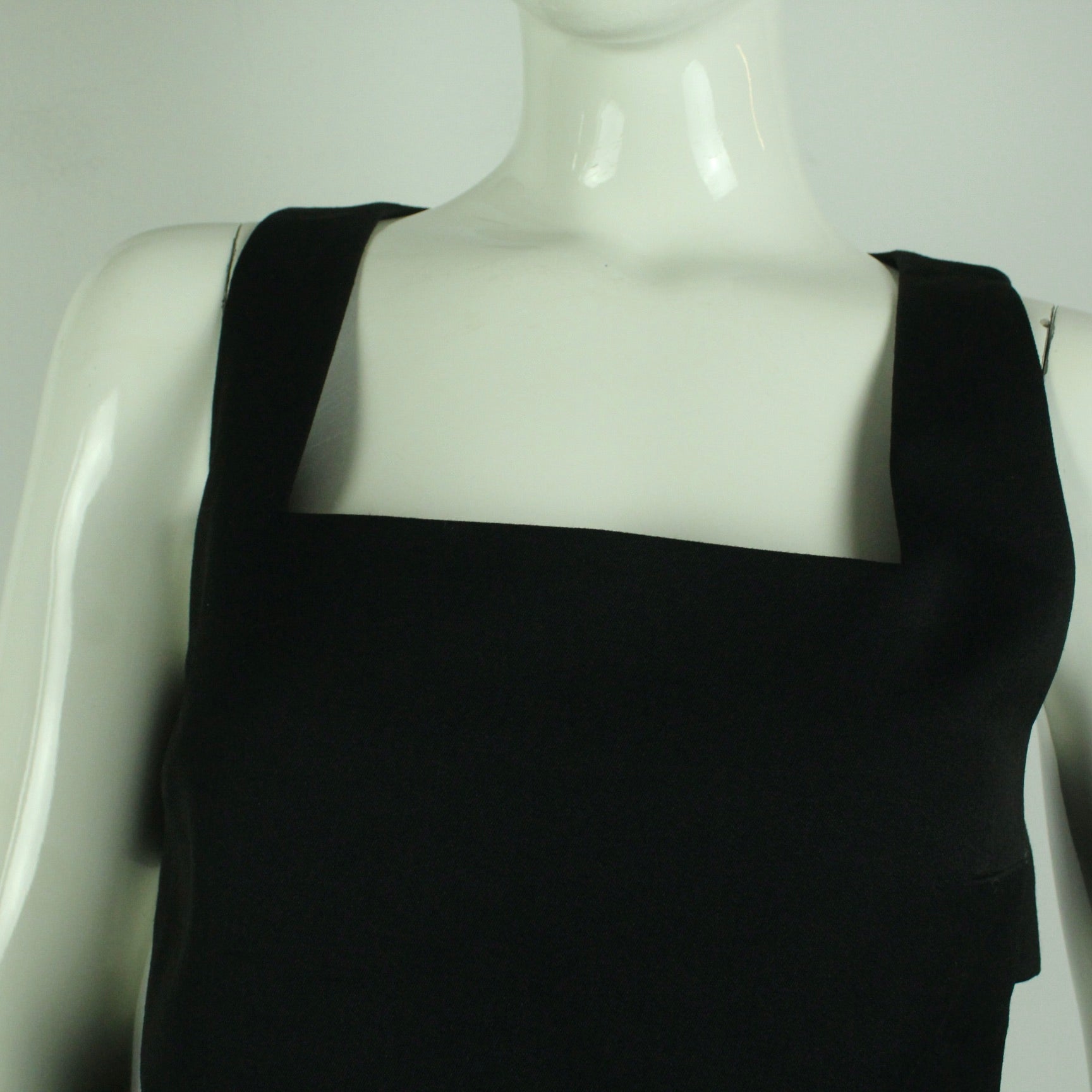 Second Hand BA&SH Top Gr. 1 schwarz uni Cut Outs (*)