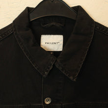 Laden Sie das Bild in den Galerie-Viewer, Second Hand VAILENT Jeansjacke Gr. M schwarz (*)