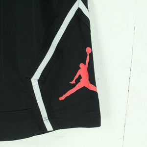 Vintage AIR JORDAN Sportshorts Gr. M schwarz mit Logo Print Shorts