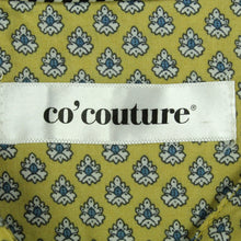 Laden Sie das Bild in den Galerie-Viewer, Second Hand CO&#39;COUTURE Bluse Gr. S grün mehrfarbig gemustert (*)