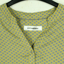 Laden Sie das Bild in den Galerie-Viewer, Second Hand CO&#39;COUTURE Bluse Gr. S grün mehrfarbig gemustert (*)