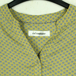 Second Hand CO'COUTURE Bluse Gr. S grün mehrfarbig gemustert (*)