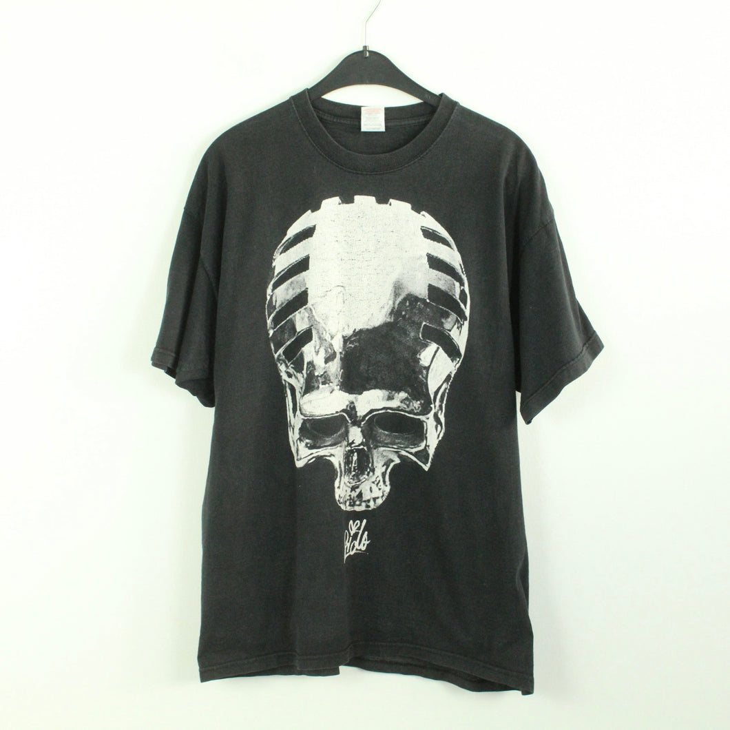 Vintage SIDO T-Shirt / Bandshirt Gr. XL schwarz mit Print (*)