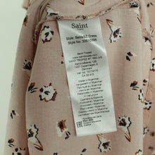 Laden Sie das Bild in den Galerie-Viewer, Second Hand SAINT TROPEZ Kleid Gr. M rosa abstrakt geblümt (*)